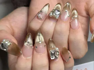 ネイル 💕鈴木ユリ パラジェル/オフ無料のネイルデザイン