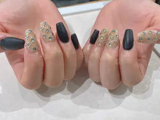 ミディアム Nail  R💫 naoのネイルデザイン