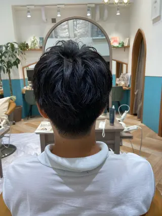 メンズ 似合わせボブ💓/ 美髪縮毛✨豊嶋龍佑のヘアスタイル