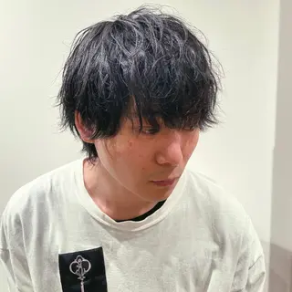 パーマ メンズ 【メンズ特化】 池田大成✂︎のヘアスタイル