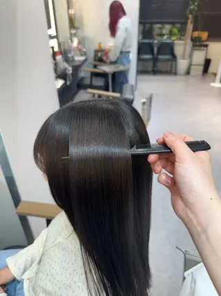 セミロング 田口 珠羽のヘアスタイル