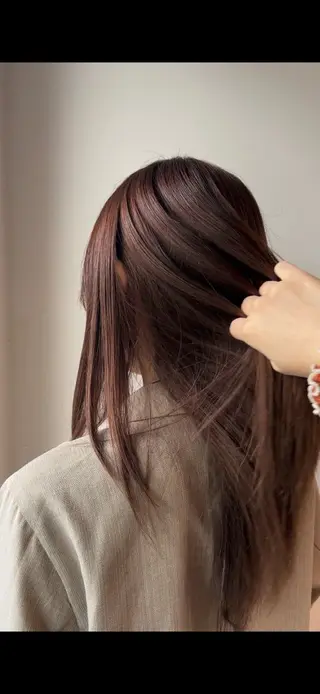 ミディアム カラー A.C.T C-LOOPUNITED所属・ボブ/透明感カラー/ あかねのヘアスタイル