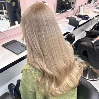 ロング カラー 🫧韓国風透明感 ヘア🫧towaのヘアスタイル