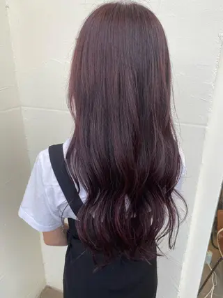 ロング カラー ami🍑艶カラー/ 髪質改善/透明感のヘアスタイル