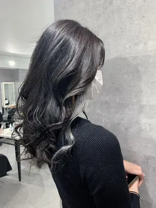 ロング カラー _WHITE 天神店 YUMEKA🐻のヘアスタイル