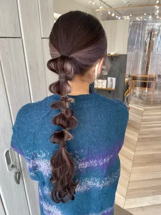 ヘアアレンジ 永井 瑞穂のヘアスタイル