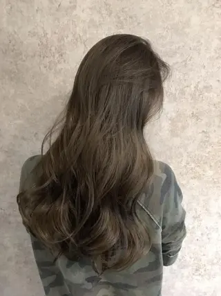 ミディアム カラー パーマ nubes所属・🌟高田 聖菜🌟のヘアスタイル