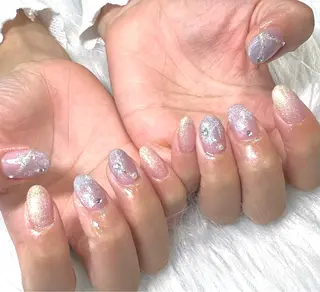 ネイル E  nail 風羽のネイルデザイン