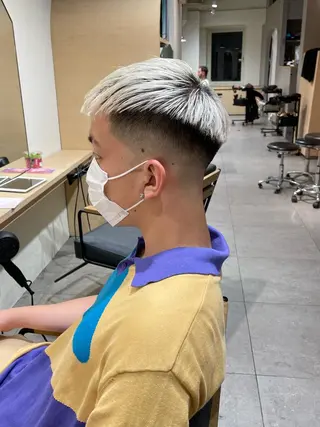 メンズ Le'a所属・渋谷/フェード/ 國分 翔のヘアスタイル