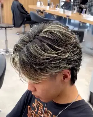 パーマ メンズ メンズ特化⚡️パーマ テッタのヘアスタイル