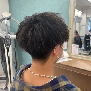 ショート 長妻莉央/縮毛矯正 髪質改善カラーのヘアスタイル