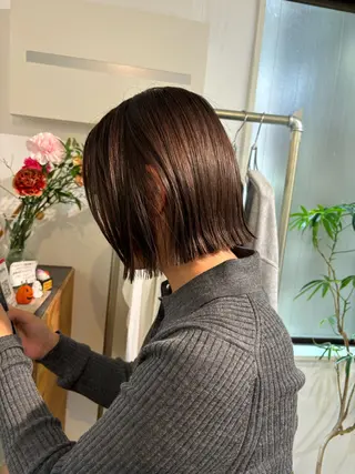 ミディアム カラー sakura🌸 レイヤー/韓国ヘアのヘアスタイル