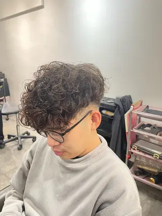 ショート パーマ Leggu所属・木田 智大のヘアスタイル