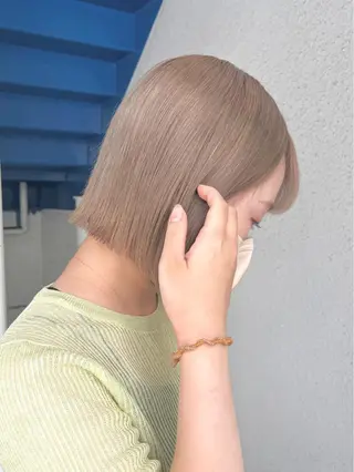カラー 🌿似合わせブリーチ 松本朋幸🌿のヘアスタイル