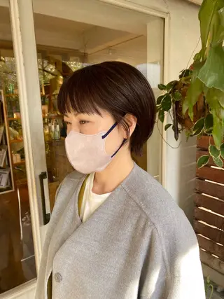 ショート BELLA阿部野 TOMOMIのヘアスタイル