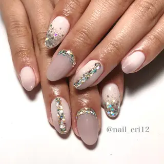 ミディアム ネイル nail salon &e eriのネイルデザイン