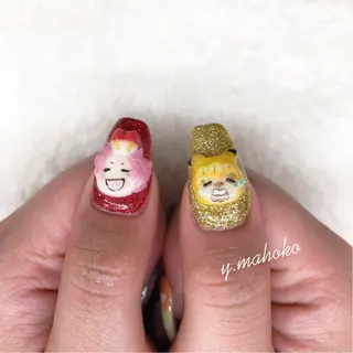 ネイル She nail studio 原宿所属・パラジェル有/ スカルプ/mahoのネイルデザイン