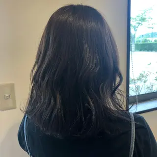 ミディアム カラー HAIR&FACE 　STYLE所属・☁️Stylist Karin☁️のヘアスタイル