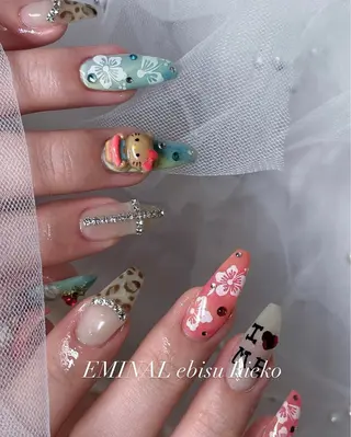 ネイル Rieko EMINAL恵比寿のネイルデザイン