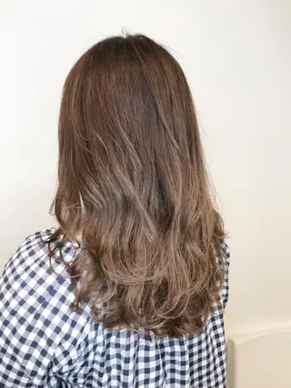 セミロング カラー ハイライト/髪質改善 ✂️十河祐輝のヘアスタイル