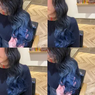 ロング カラー 艶カラー/韓国顔周り 🎀mamiのヘアスタイル