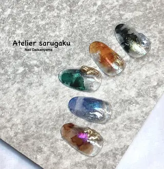 ミディアム sususu. shiomiのネイルデザイン