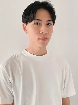 ショート カラー パーマ メンズ スパイラルパーマ 🌐hina⭐️のヘアスタイル