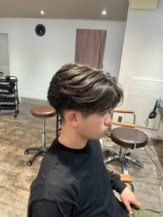 メンズ メンズ/心斎橋 /韓流/藤本理希のヘアスタイル