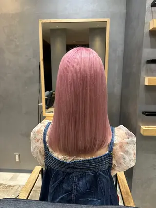 セミロング 上村 颯のヘアスタイル