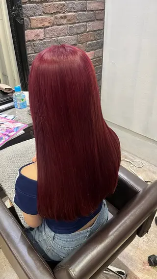 ロング カラー あやね 🎀 大濠のヘアスタイル