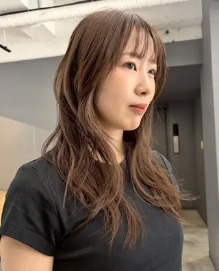 カラー 日下 知七里のヘアスタイル