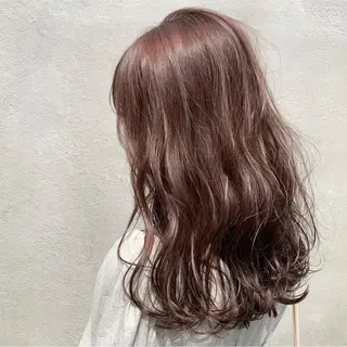 ロング カラー ヘアアレンジ ハイトーン/美髪矯正 🍃大江拓実のヘアスタイル
