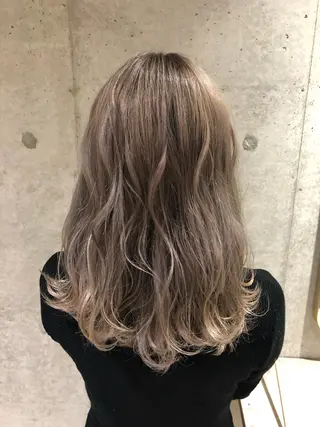 ミディアム カラー LA KING GINZA TOKYO所属・🧡ショートの達人 🧡SHOのヘアスタイル