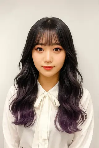 セミロング カラー 年間1500人担当 代表 南一路のヘアスタイル