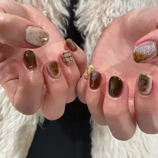 ネイル 平野葵🎀 hair/nailのネイルデザイン