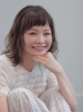 セミロング キノシタ ナオユキのヘアスタイル