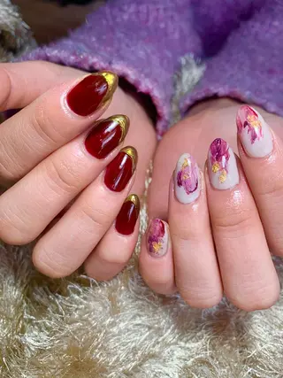 ネイル マルサンカクシカク所属・○△□ 守口市のネイルデザイン