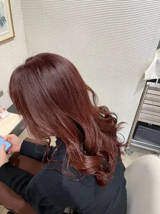 ロング カラー ハイライトデザイン 特化/表参道/みづきのヘアスタイル