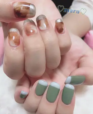 ネイル まるみ ♡のネイルデザイン
