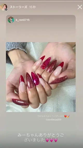 ネイル 星 亜也加のネイルデザイン