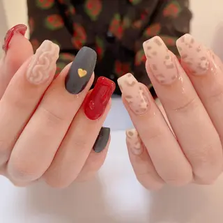 ネイル La neige* yuki 🥯🍑のネイルデザイン