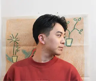 ショート カラー パーマ メンズ 🔗メンズサロン🔗 Kieのヘアスタイル