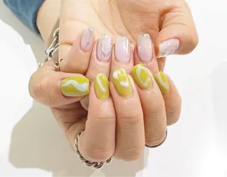 ネイル 舞田 苑香のネイルデザイン