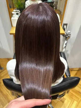 ロング hair make one 004所属・織田 ゆみのヘアスタイル