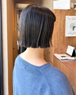 ミディアム カラー ボブ/艶カラー 鎌倉/MIHO🌼のヘアスタイル