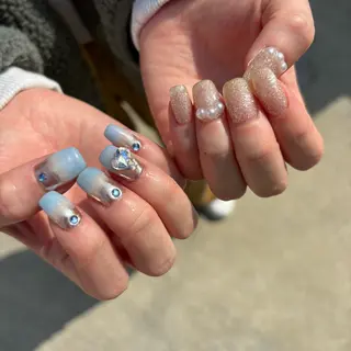 ネイル Sea  nail by emaのネイルデザイン