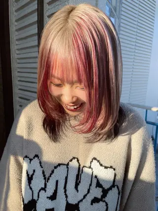 ミディアム JIEN MIUのヘアスタイル