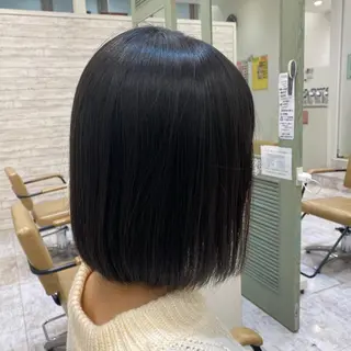 ミディアム 肥後 有紗のヘアスタイル