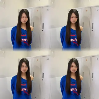 ロング 🦋REISA🦋 エクステ×ハイトーンのヘアスタイル