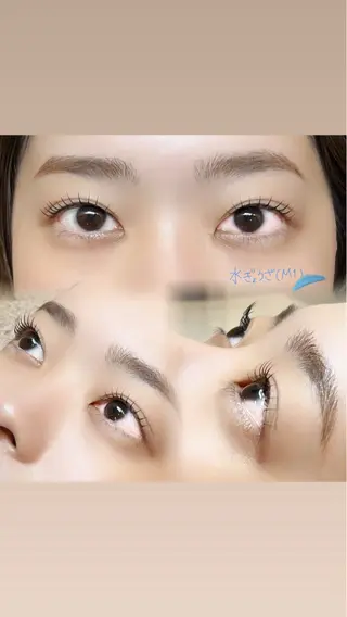 マツエク・マツパ Helena みなつのヘアスタイル